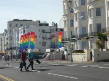 Lato 2016 dzień parady równości w Brighton ( Wielka Brytania)