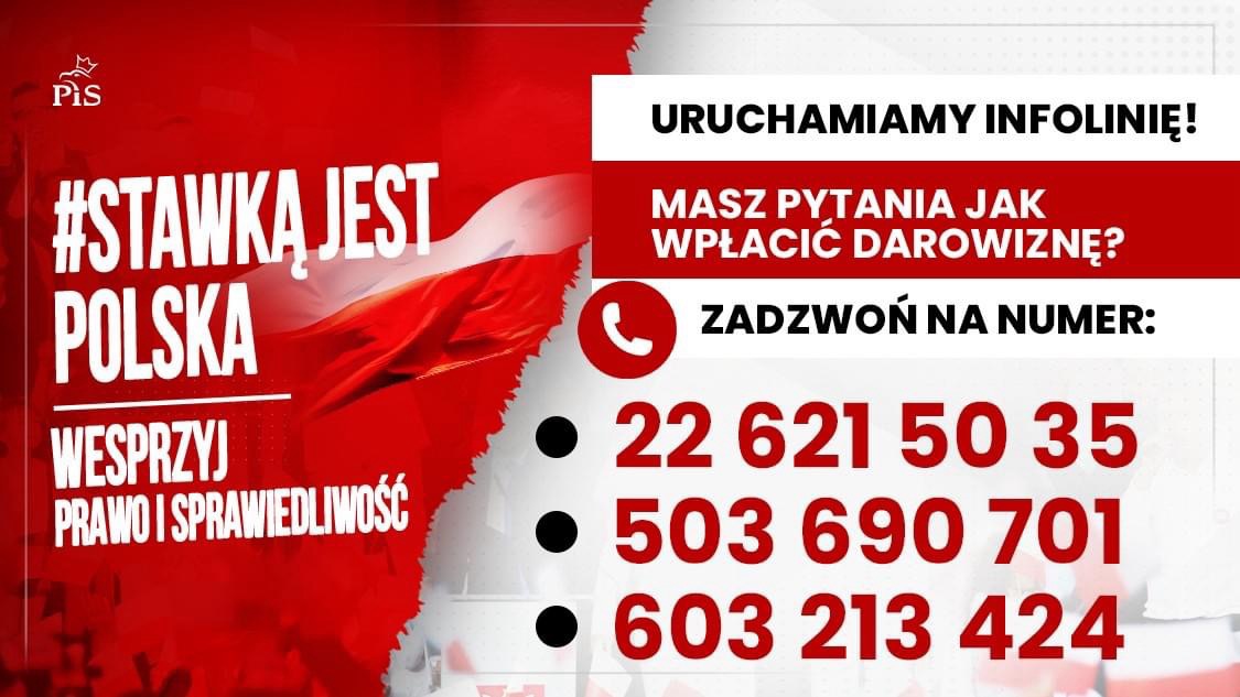 Wparcie dla PIS